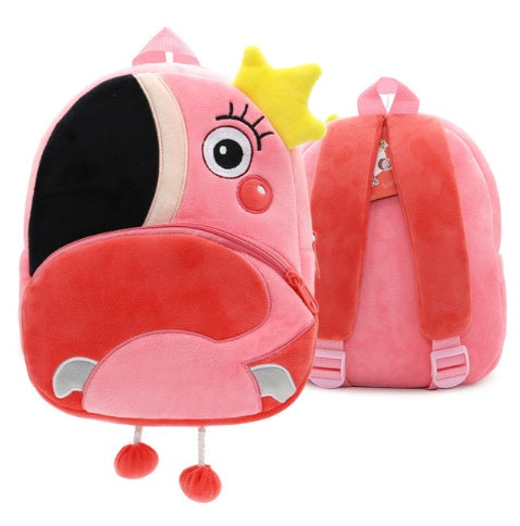 Backpack  Soft Plush  Toddler  Kindergarten School Bags