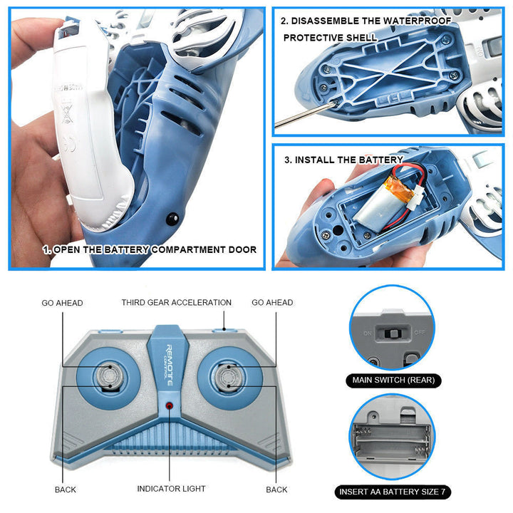 Remote Control Shark Water 2.4G