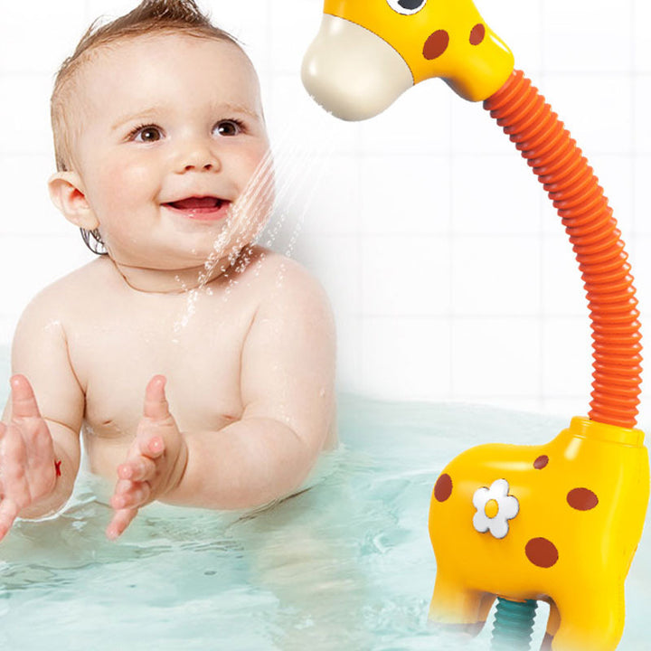 Toy Electric Giraffe Shower Baby Spray Bathtub Toy