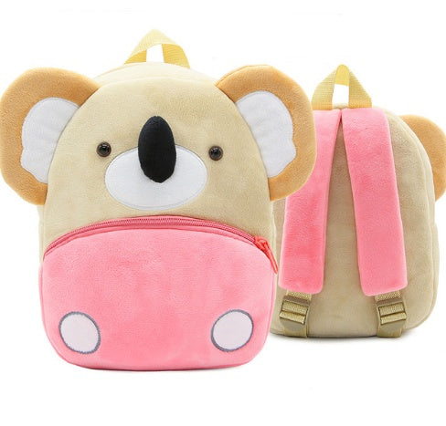Backpack  Soft Plush  Toddler  Kindergarten School Bags
