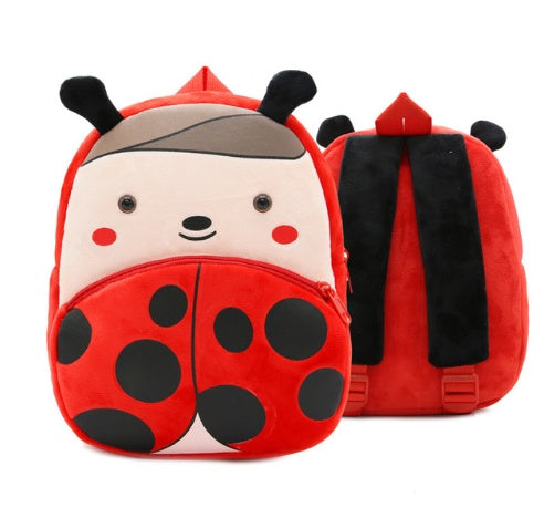 Backpack  Soft Plush  Toddler  Kindergarten School Bags