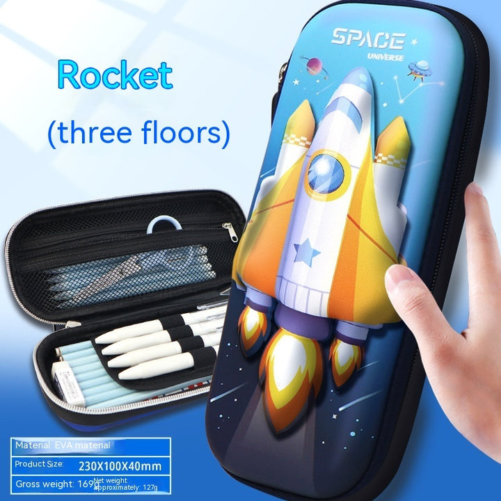 Three-dimensional Pencil Case Box