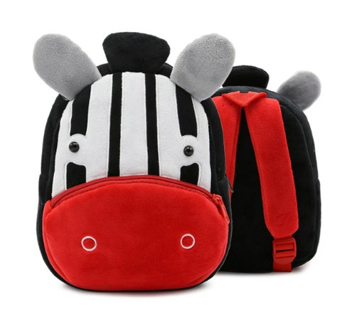 Backpack  Soft Plush  Toddler  Kindergarten School Bags