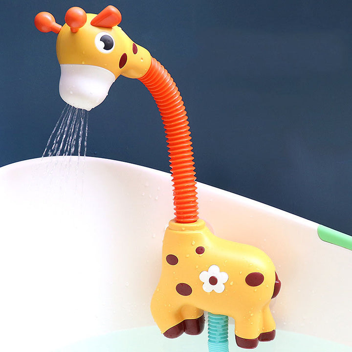 Toy Electric Giraffe Shower Baby Spray Bathtub Toy