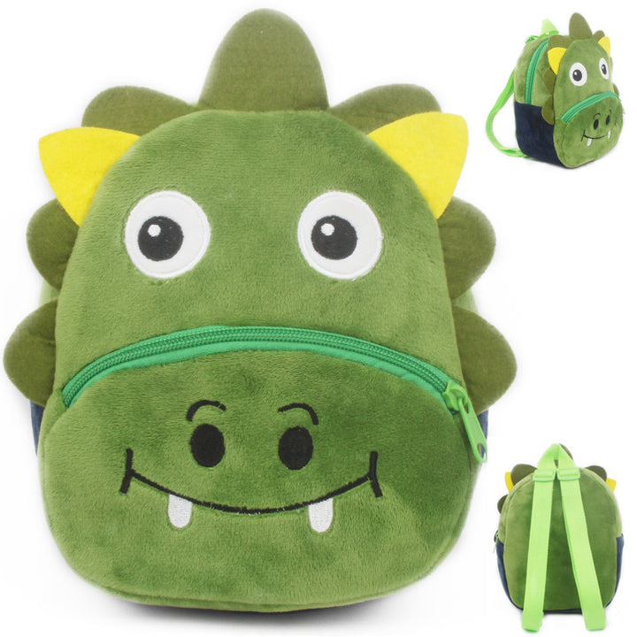 Backpack  Soft Plush  Toddler  Kindergarten School Bags