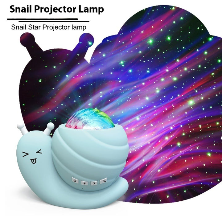 New Snail Sky Projection Lamp Projector