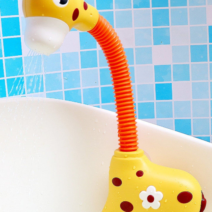 Toy Electric Giraffe Shower Baby Spray Bathtub Toy