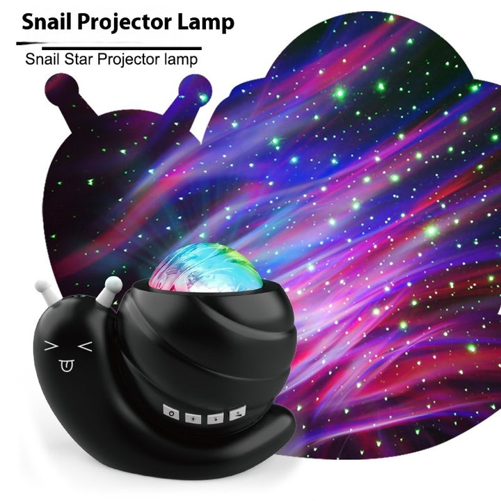 New Snail Sky Projection Lamp Projector