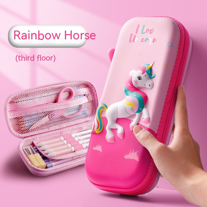 Three-dimensional Pencil Case Box